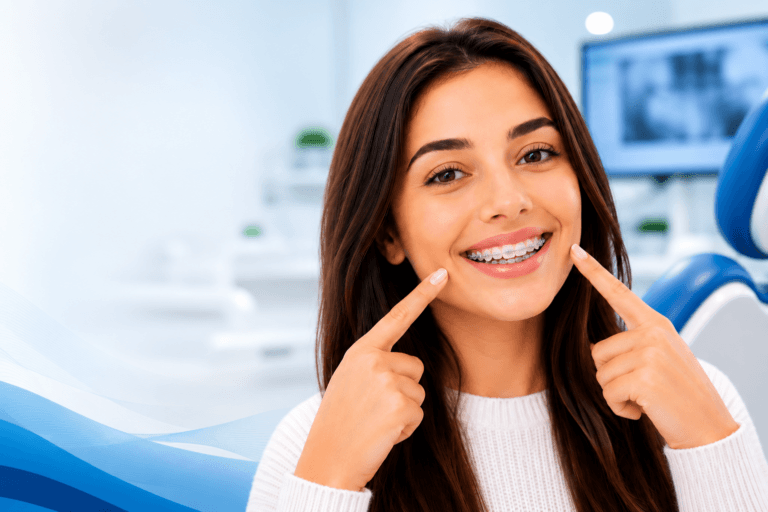 أجمل ابتسامة بعد التقويم